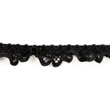 Tira Puntilla Negro 15mm - Ribes y Casals