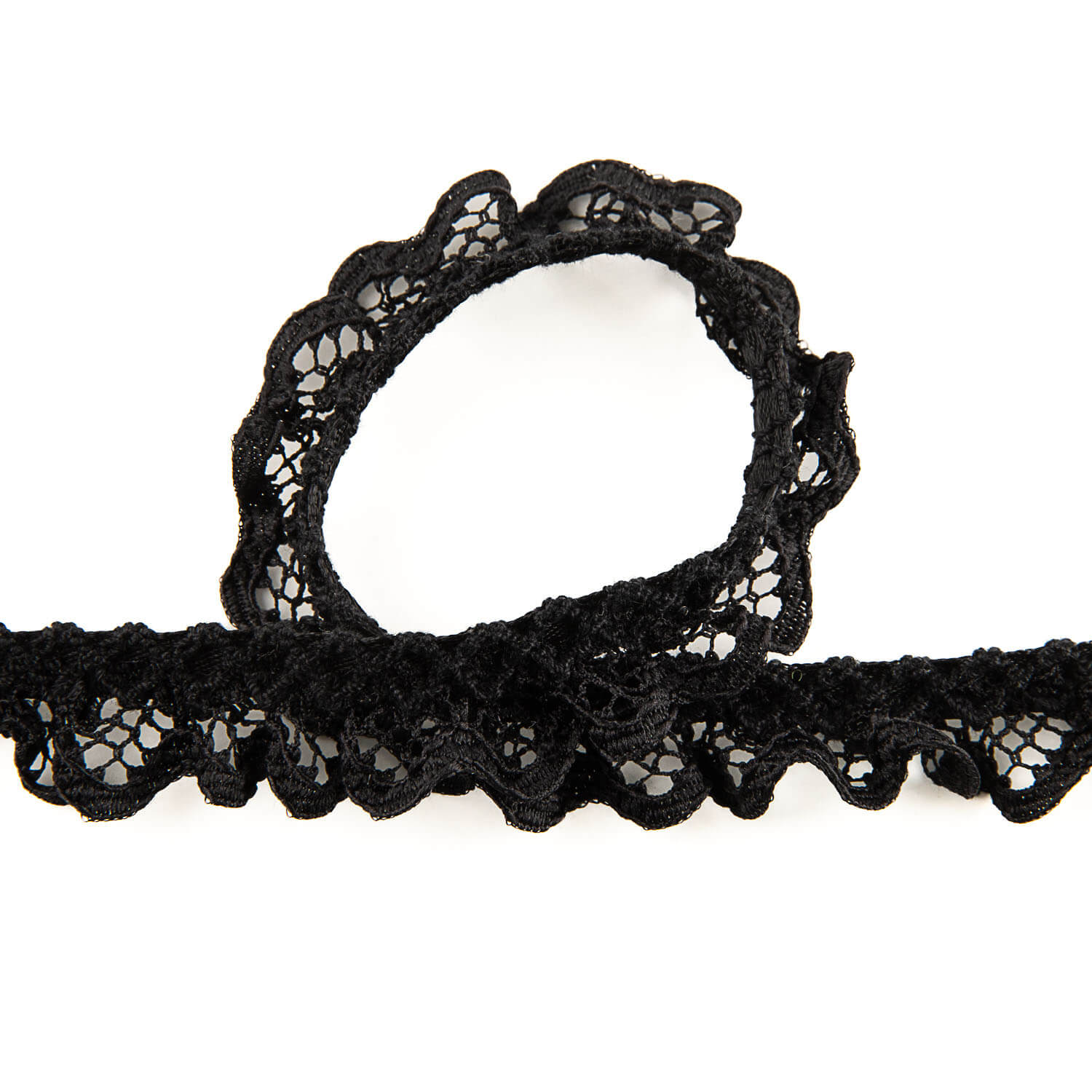 Tira Puntilla Negro 15mm - Ribes y Casals