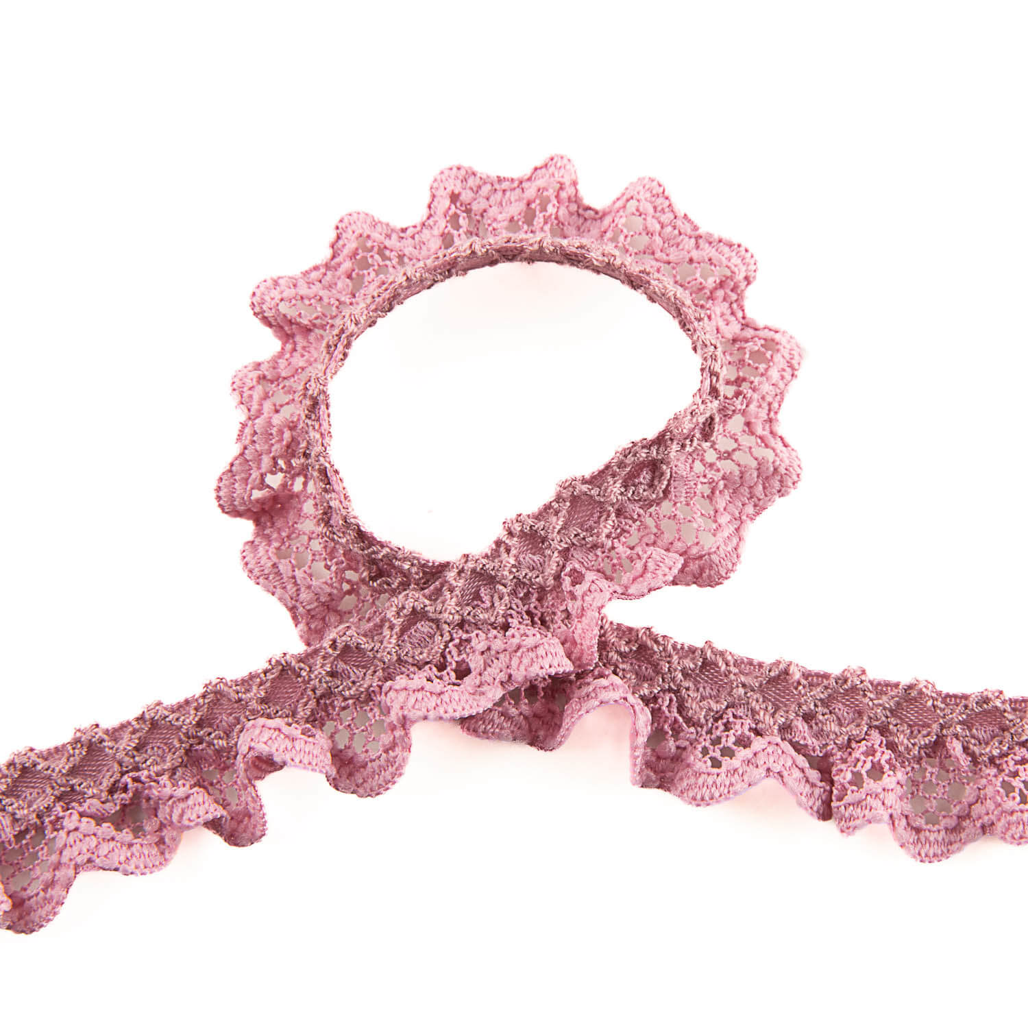Tira Puntilla Rosa 15mm - Ribes y Casals