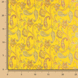 Jacquard Cachemir Amarillo - Ribes y Casals