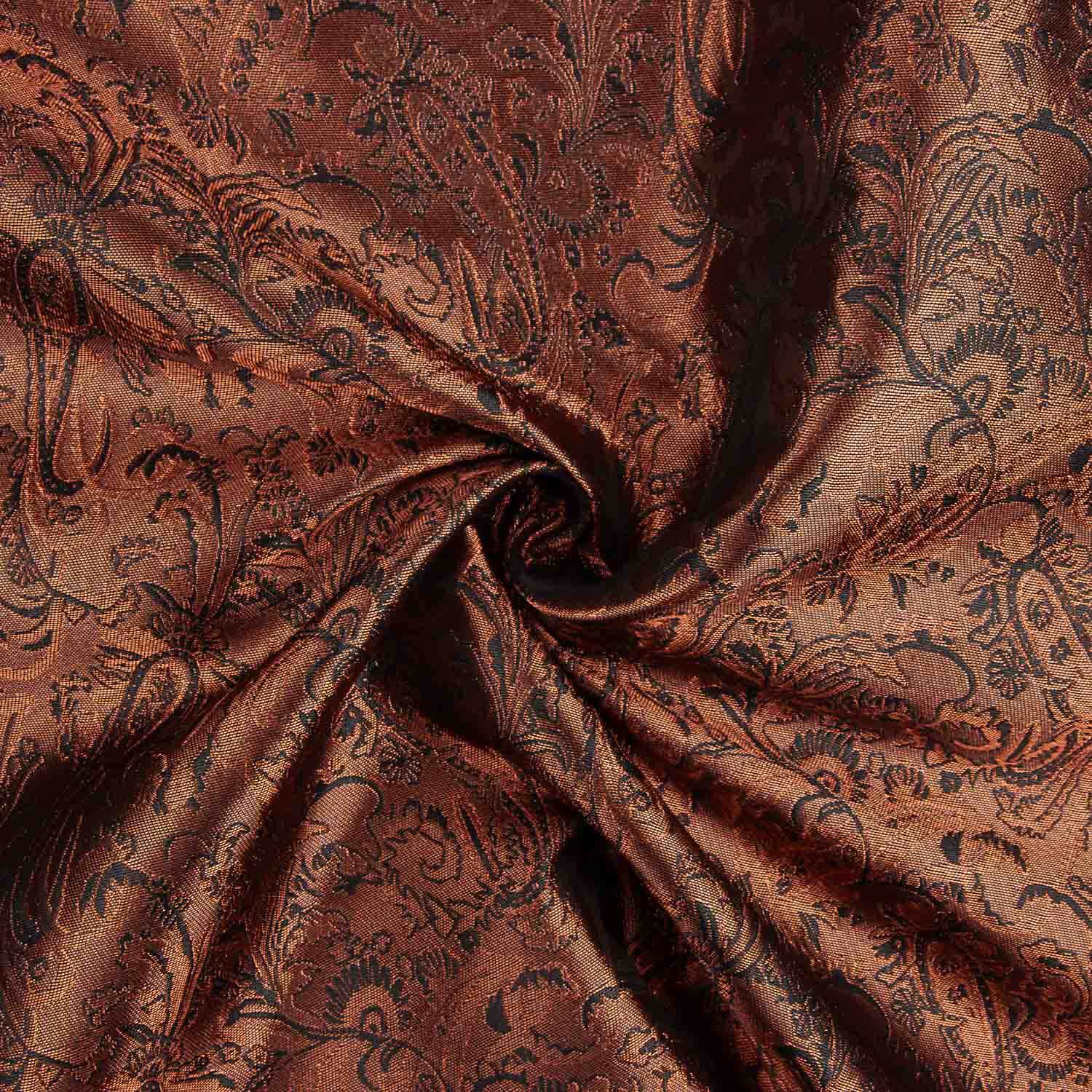 Jacquard Cobre con Lurex Royal - Ribes y Casals