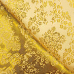 Jacquard Amarillo con Lurex Dorado - Ribes y Casals