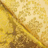Jacquard Amarillo con Lurex Dorado - Ribes y Casals