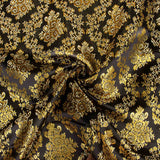 Jacquard Negra con Lurex Dorado - Ribes y Casals