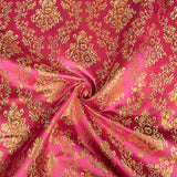 Jacquard Rosa con Lurex Dorado - Ribes y Casals