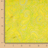 Jacquard Verde con Lurex Dorado - Ribes y Casals