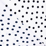 Koshibo Lunares 7mm Blanco-Marino - Ribes y Casals