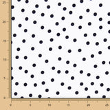 Koshibo Lunares 7mm Blanco-Marino - Ribes y Casals