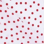 Koshibo Lunares 7mm Blanco-Rojo - Ribes y Casals