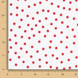 Koshibo Lunares 7mm Blanco-Rojo - Ribes y Casals