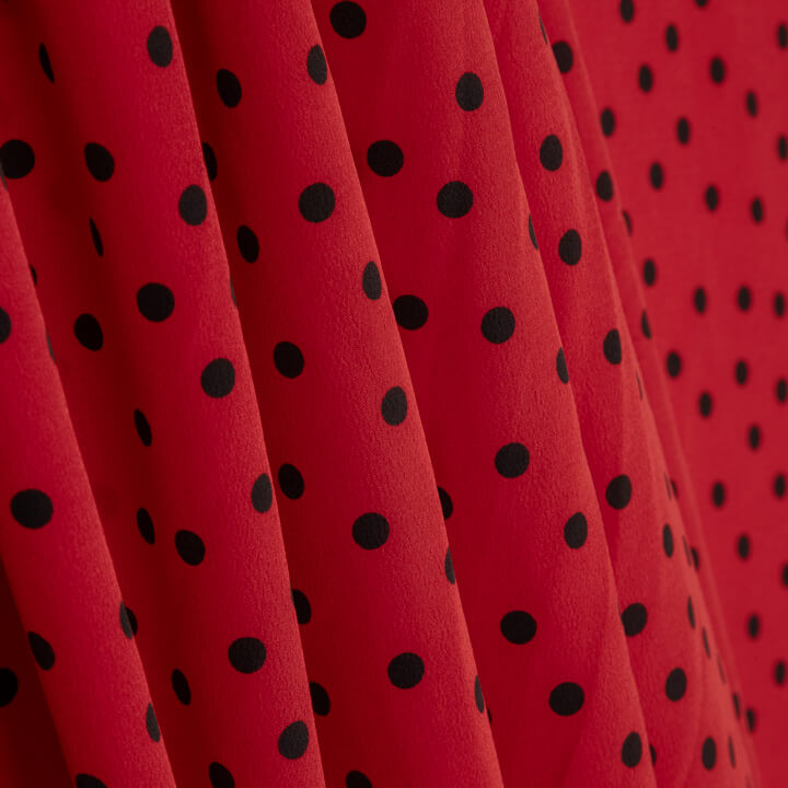 Koshibo Lunares 7mm Rojo-Negro - Ribes y Casals