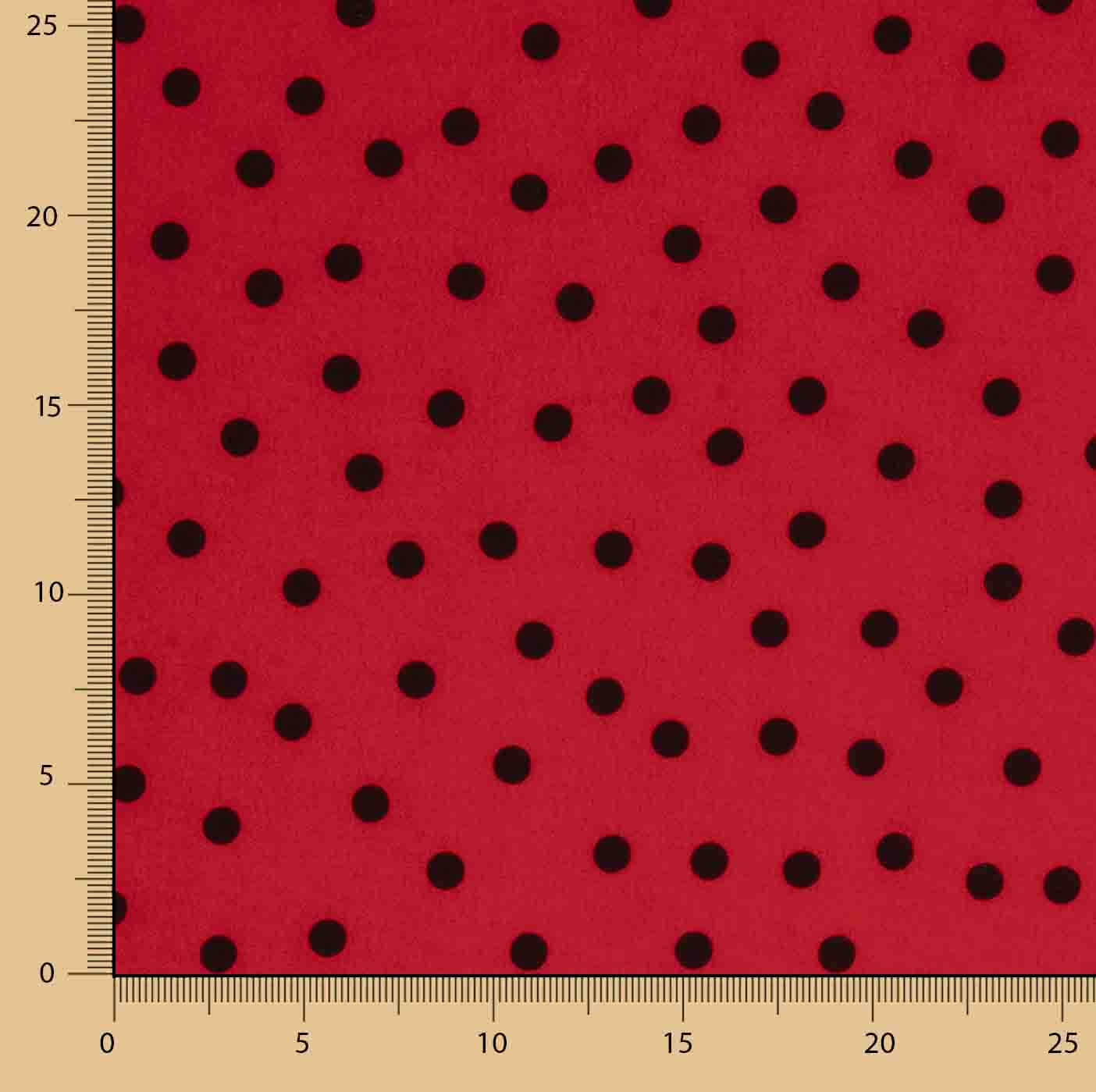 Koshibo Lunares 7mm Rojo-Negro - Ribes y Casals