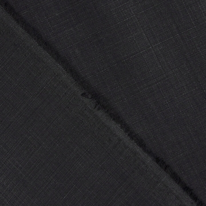 Lino Mezcla Azul Marino Oscuro - Ribes y Casals