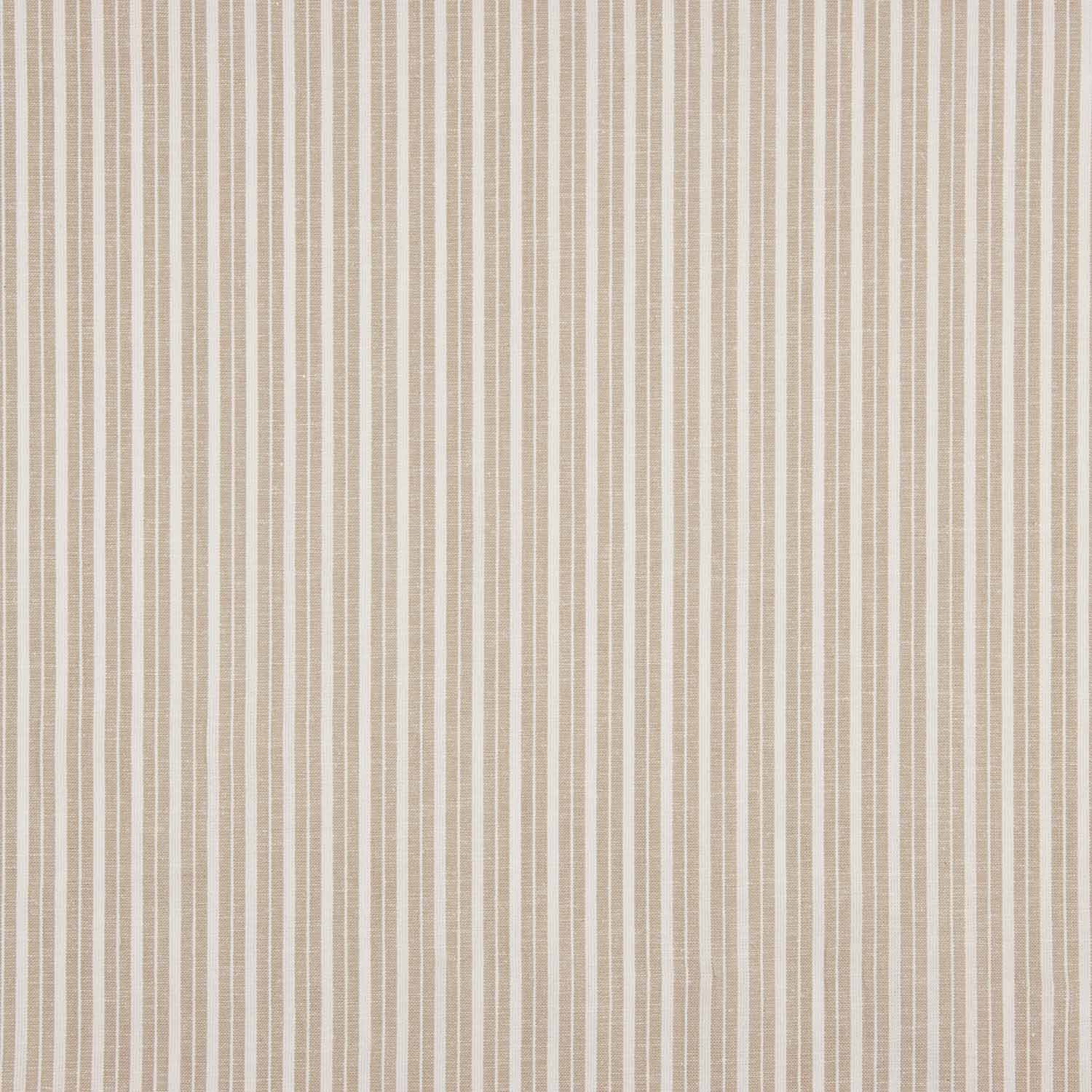 Lino Algodón Rayas Beige - Ribes y Casals