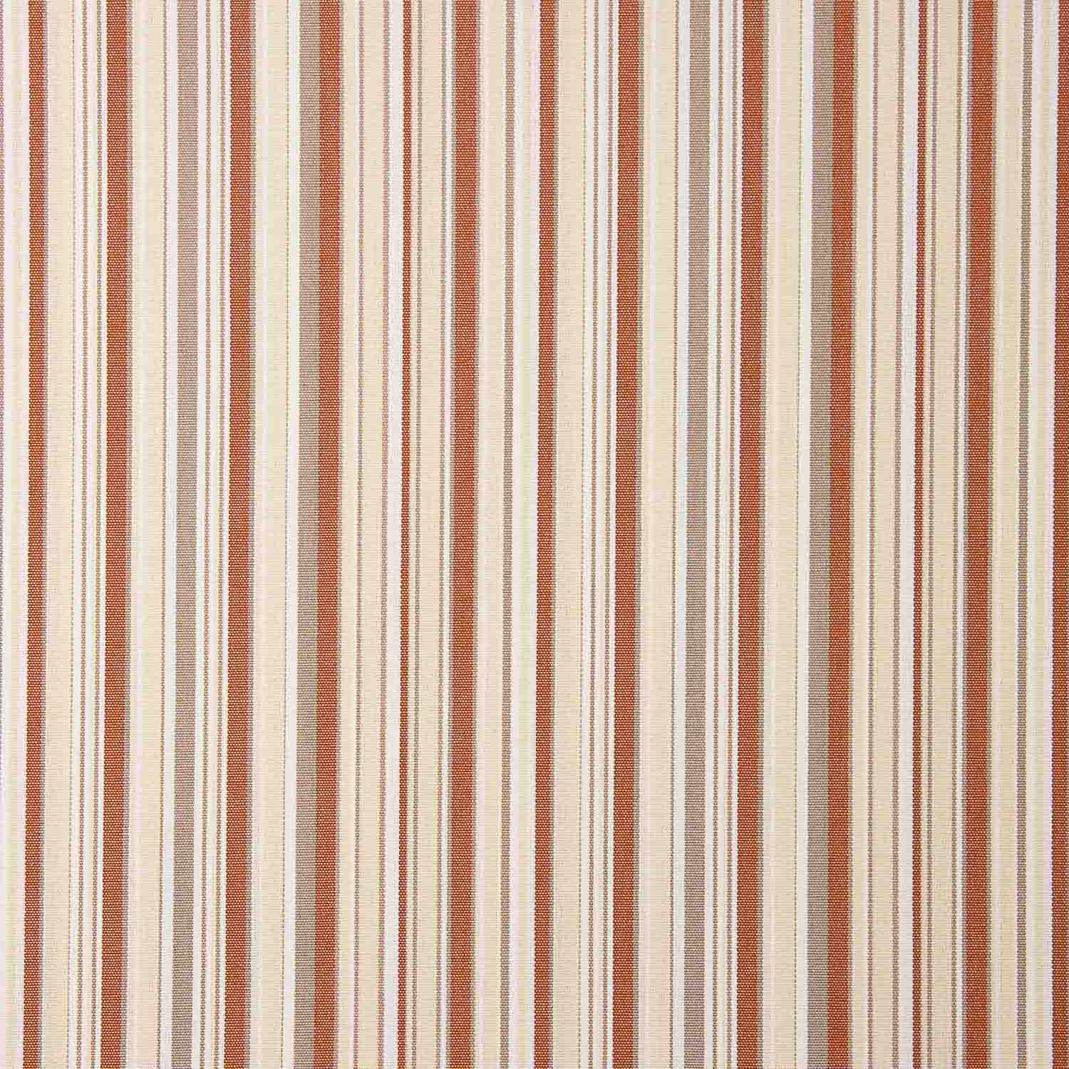 Lona Exterior Teflón Rayas Finas Multicolor Teja 320cm - Ribes y Casals