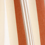 Lona Exterior Teflón Rayas Anchas Variables Teja 320cm - Ribes y Casals