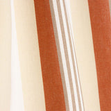 Lona Exterior Teflón Rayas Anchas Variables Teja 320cm - Ribes y Casals