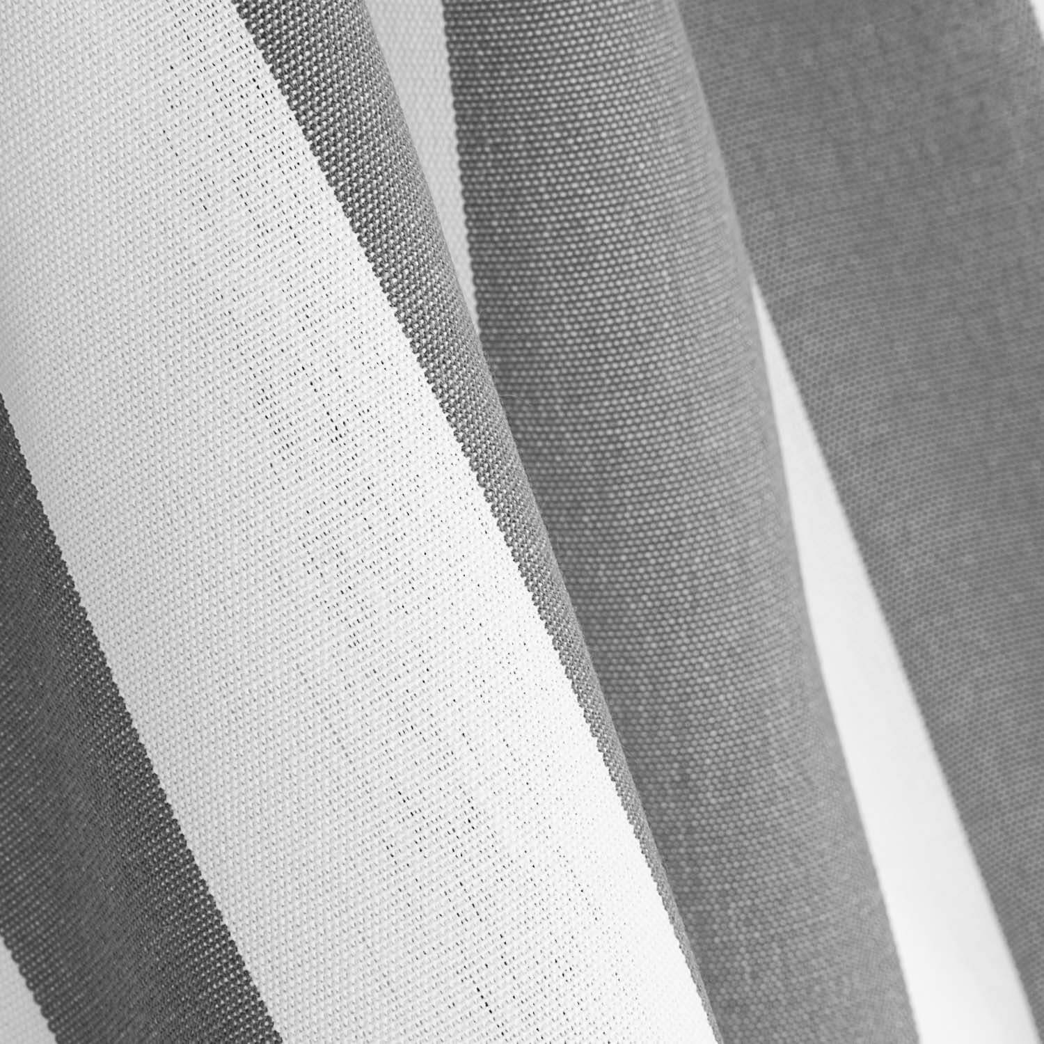Lona Exterior Teflón Rayas Gris 320cm - Ribes y Casals
