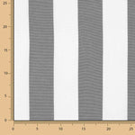 Lona Exterior Teflón Rayas Gris 320cm - Ribes y Casals