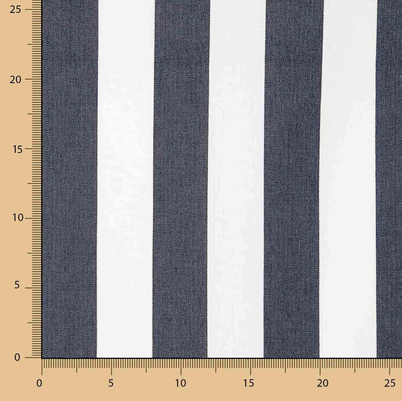 Lona Exterior Teflón Rayas Marino 320 cm - Ribes y Casals