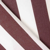Lona Exterior Teflón Rayas Burdeos 320 cm - Ribes y Casals