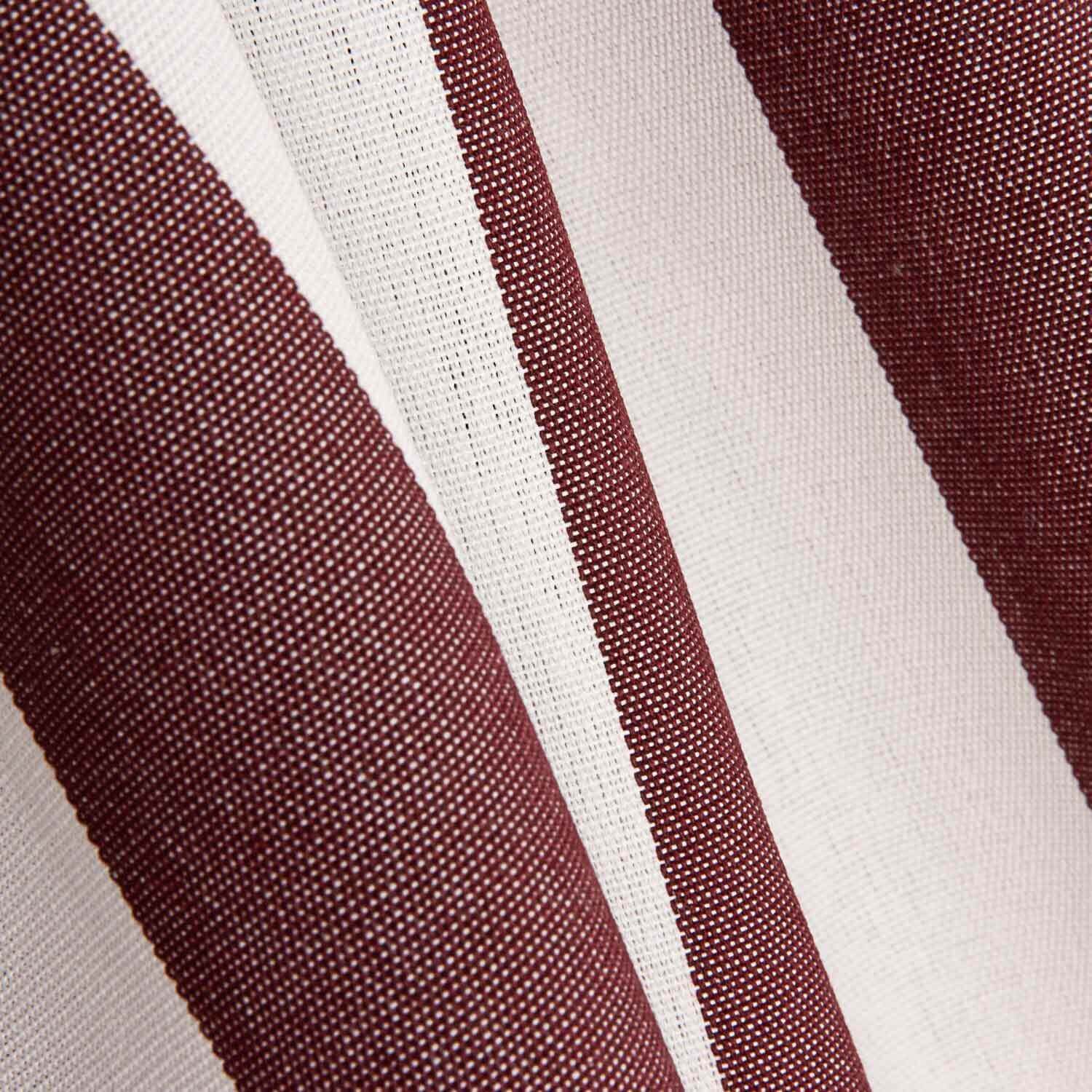 Lona Exterior Teflón Rayas Burdeos 320 cm - Ribes y Casals