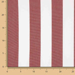 Lona Exterior Teflón Rayas Rojizas 320 cm - Ribes y Casals
