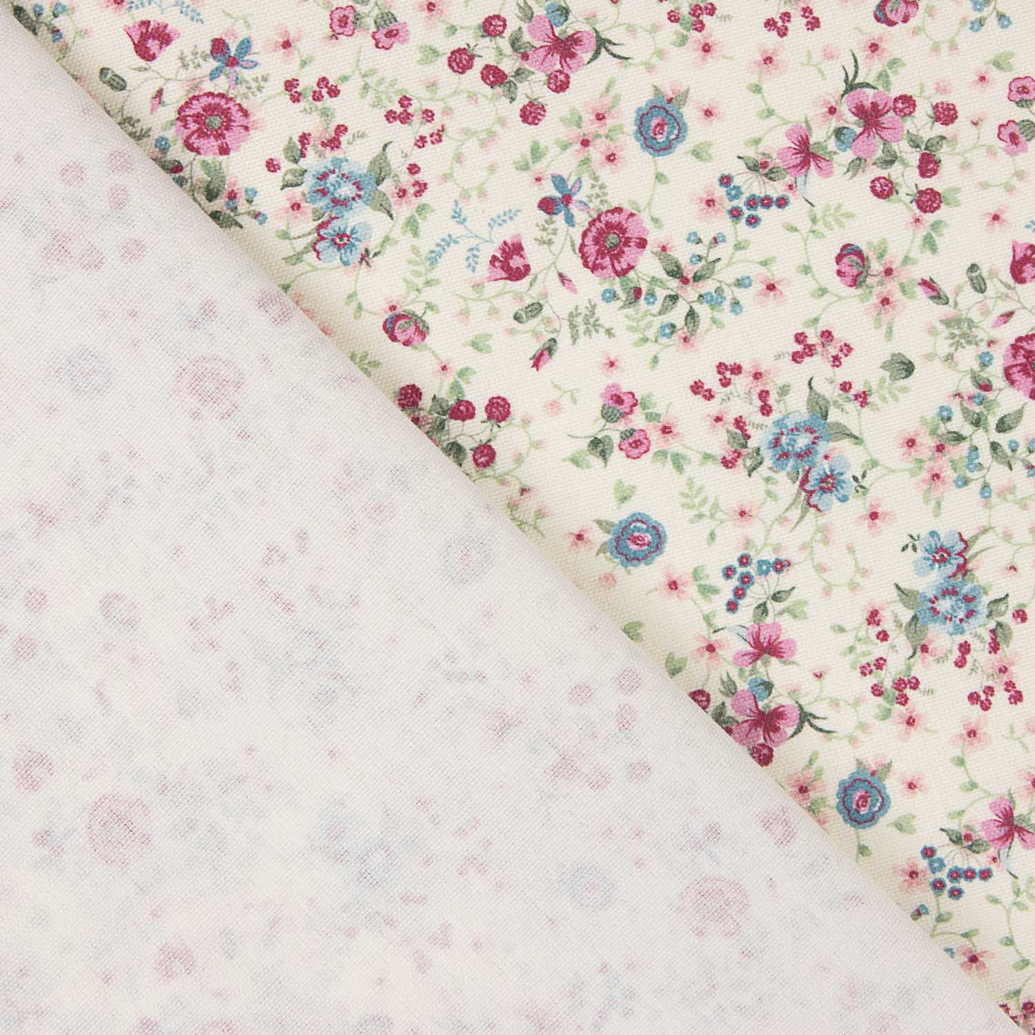Loneta Estampada Micro Flores Vintage - Ribes y Casals