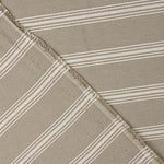 Loneta Beige Rayas Blanco - Ribes y Casals