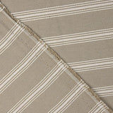 Loneta Beige Rayas Blanco - Ribes y Casals