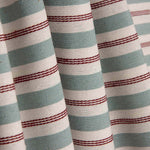 Loneta Rayas Azul con Raya Bordada - Ribes y Casals