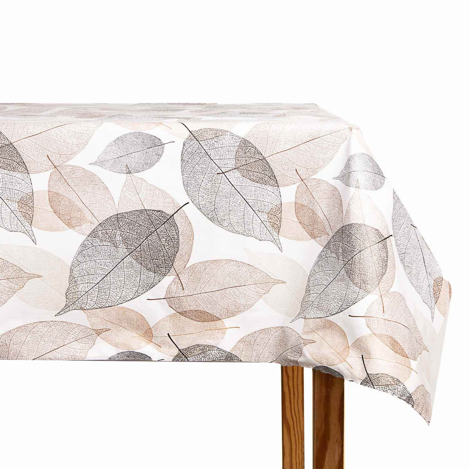 Mantelería Poliéster Resinado Hojas Otoño - Ribes y Casals