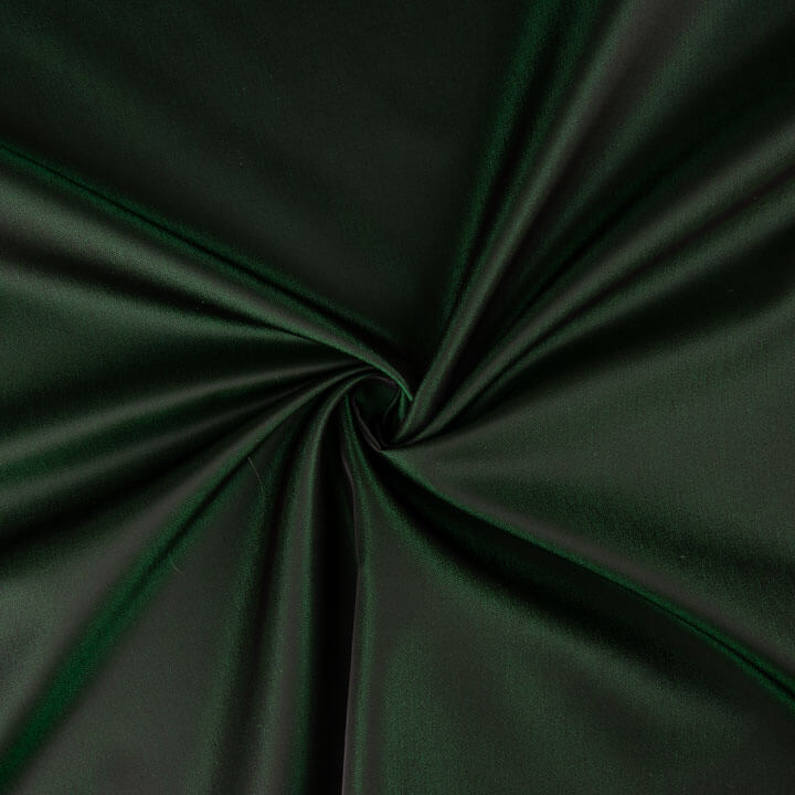 Raso Mikado Reversible Tornasol Verde y Negro - Ribes y Casals