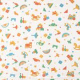 Muselina Algodón Juguetes Colores - Ribes y Casals