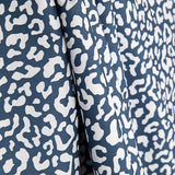 Percal Estampado Nairobi Azul Marino Blanco - Ribes y Casals