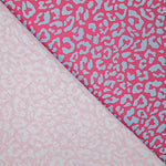 Percal Estampado Nairobi Fucsia Turquesa - Ribes y Casals
