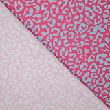 Percal Estampado Nairobi Fucsia Turquesa - Ribes y Casals