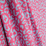 Percal Estampado Nairobi Fucsia Turquesa - Ribes y Casals