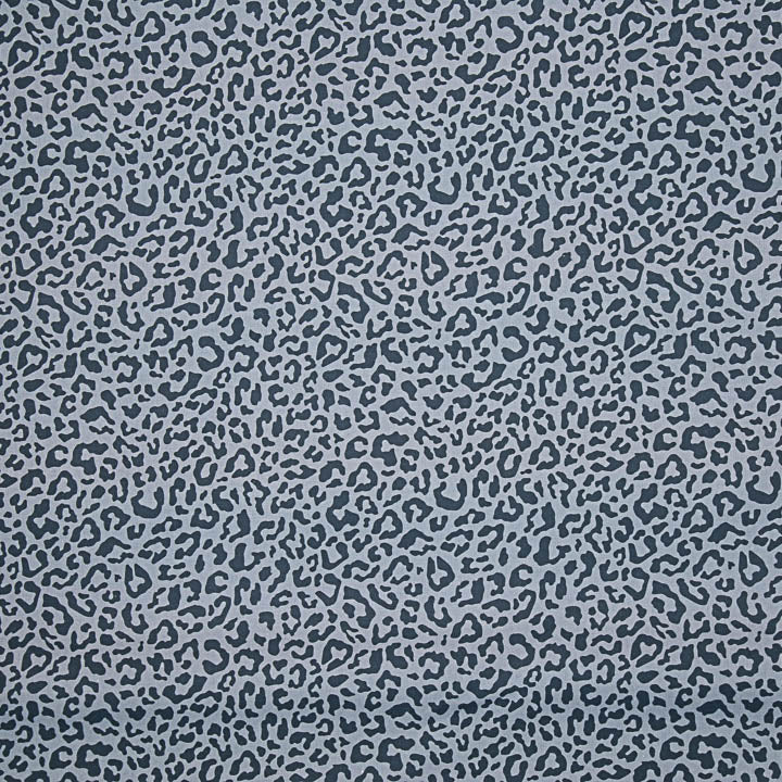 Percal Estampado Nairobi Azul Marino Gris - Ribes y Casals