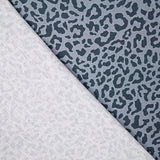 Percal Estampado Nairobi Azul Marino Gris - Ribes y Casals