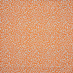 Percal Estampado Nairobi Naranja Azul Claro - Ribes y Casals