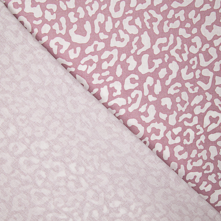 Percal Estampado Nairobi Blanco Rosa - Ribes y Casals