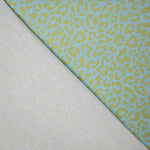 Percal Estampado Nairobi Verde Lima Azul Celeste - Ribes y Casals