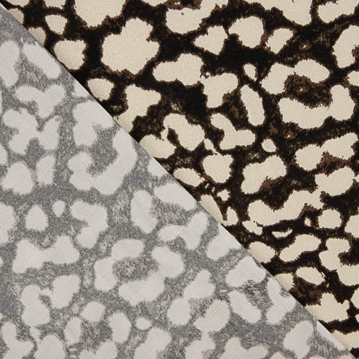Crepé Fino Estampado Animal Print - Ribes y Casals