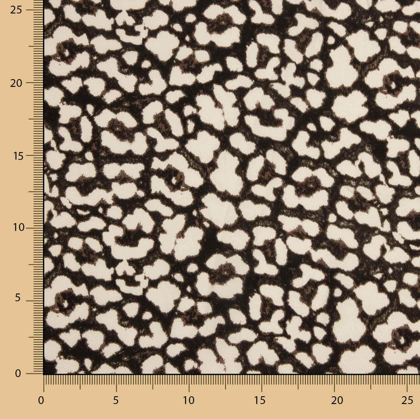 Crepé Fino Estampado Animal Print - Ribes y Casals