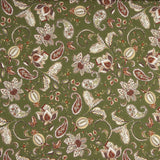 Viscosa Estampada Oliva Boheme - Ribes y Casals