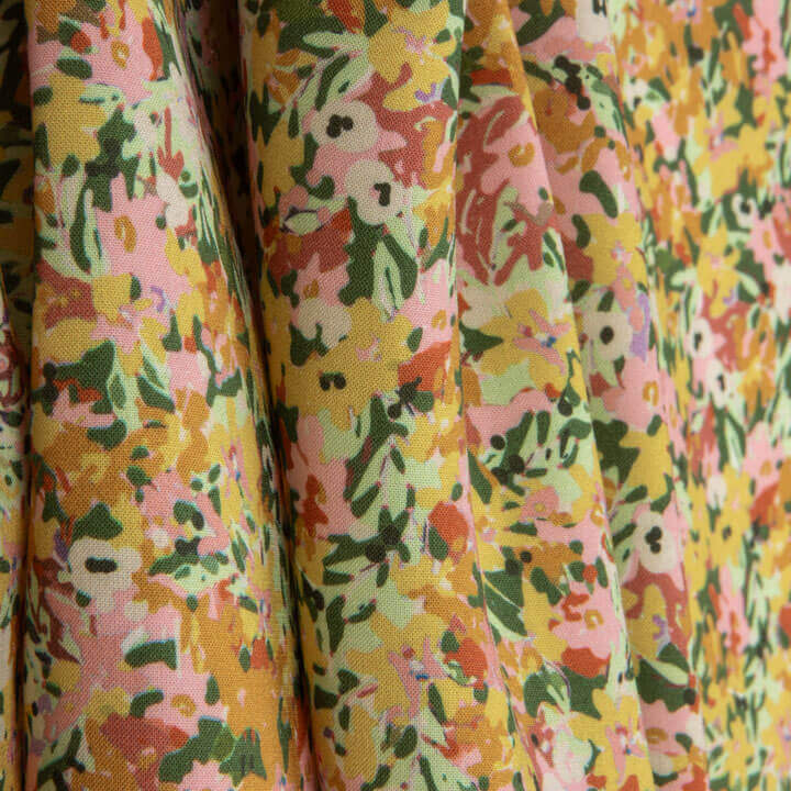 Viscosa Estampada Jardín Silvestre Amalfi - Ribes y Casals