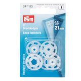 Broches de Presión Prym 21 mm Transparentes - Ribes y Casals