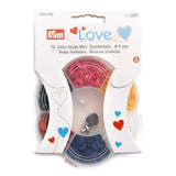 Botones de Presión Color Snaps Mini Prym Love 9 mm – 72 uds - Ribes y Casals