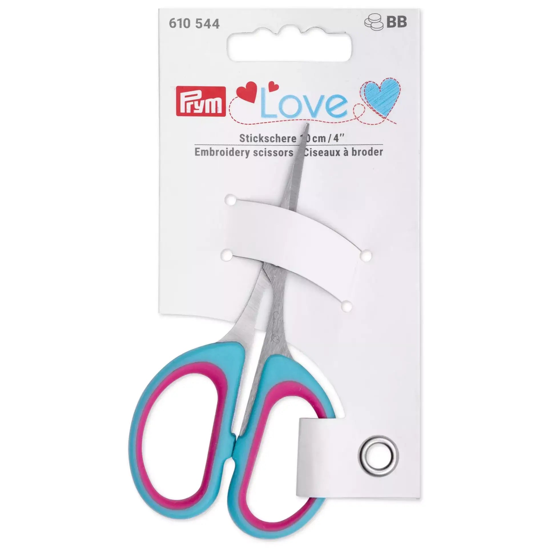 Tijera de Bordar Prym Love 10 cm - Ribes y Casals